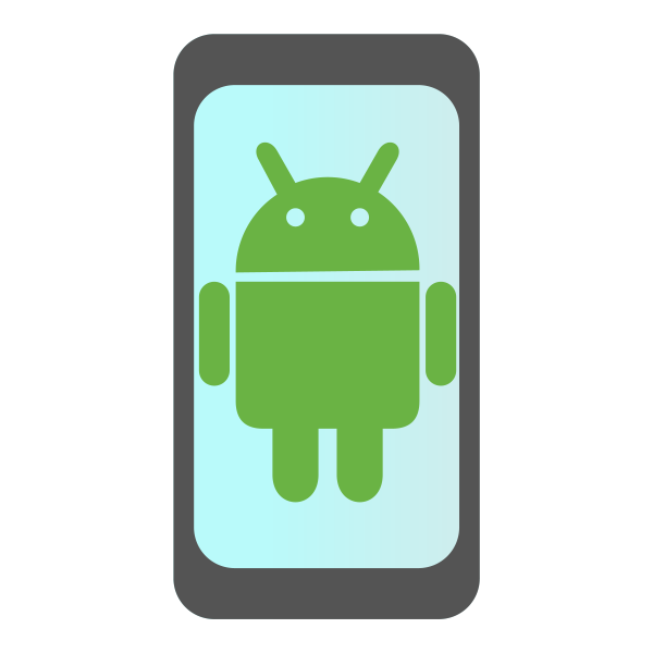 Phone Android Svg File