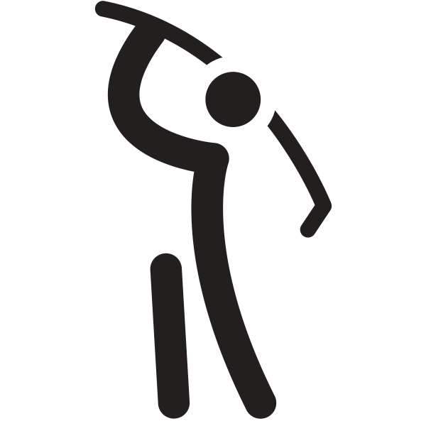 GolfSwing Svg File