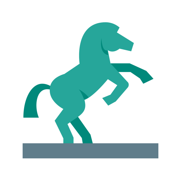 Equestrian Statue Svg File