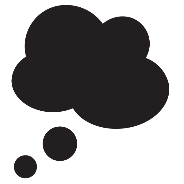 Thought Bubble Svg File