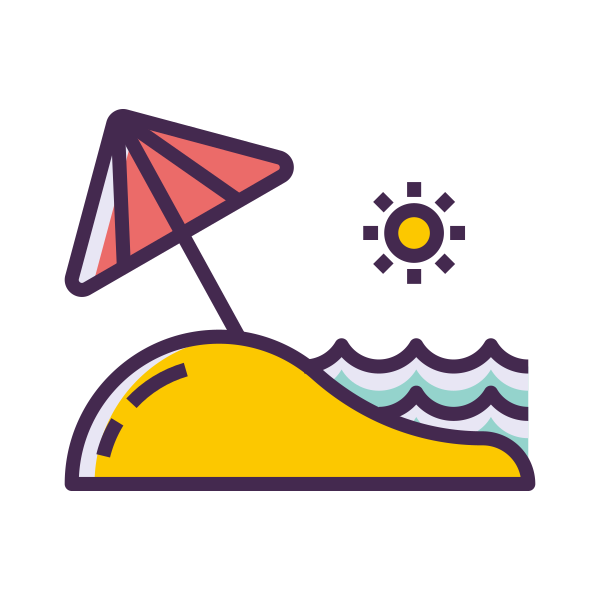 Beach Svg File