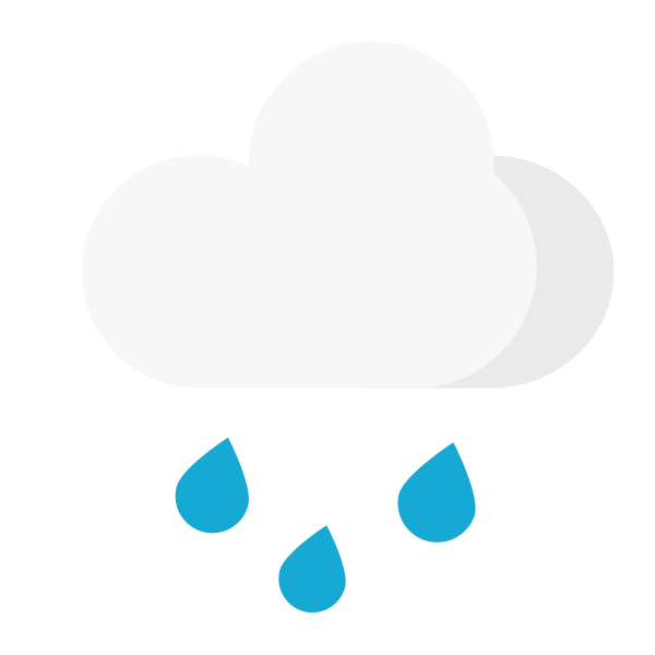 天气大雨 Svg File