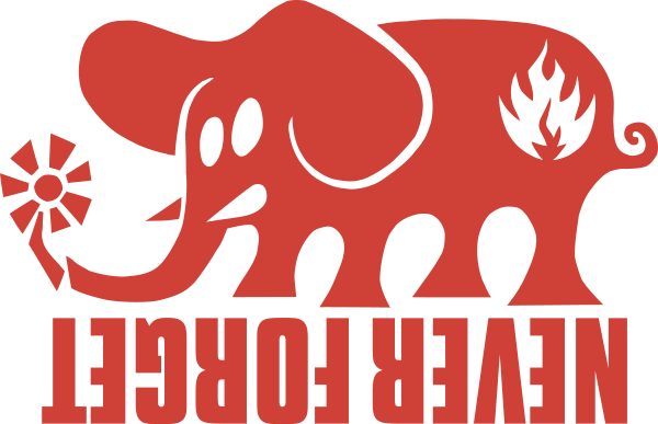 Black Label Elephant Logo Svg File
