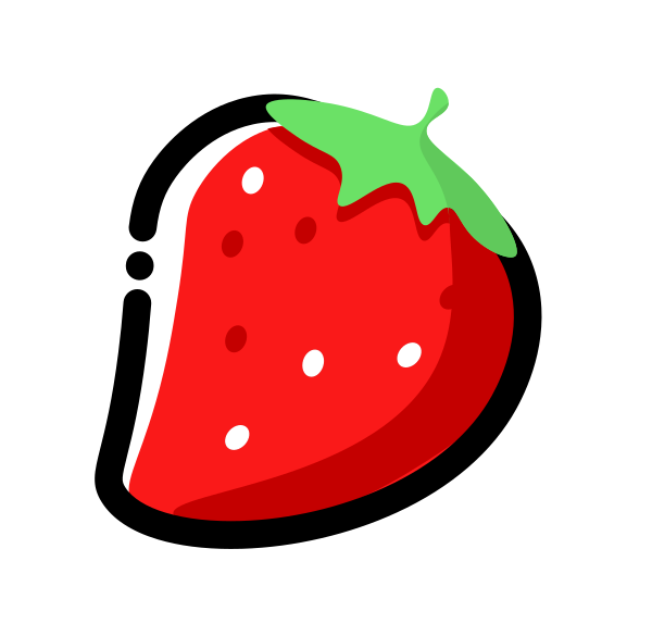 草莓 Svg File
