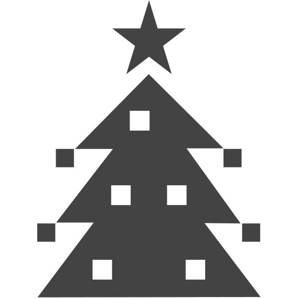 siglyphchristmasstree Svg File