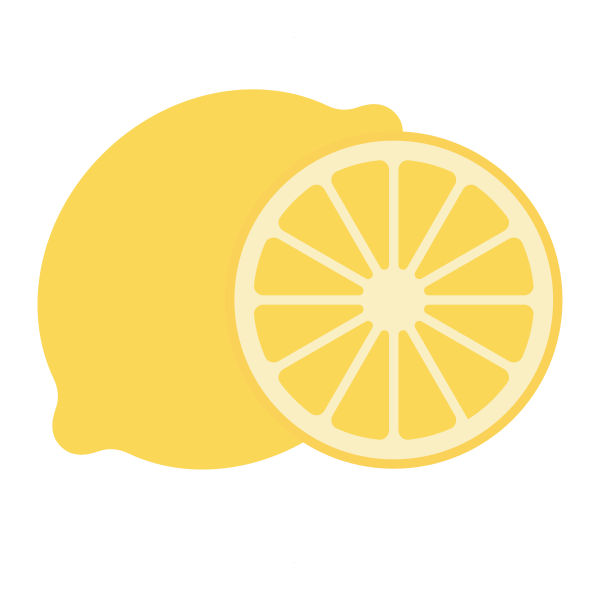 柠檬 Svg File