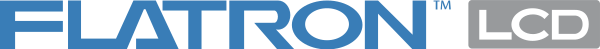 Flat Ron Lcd Logo
