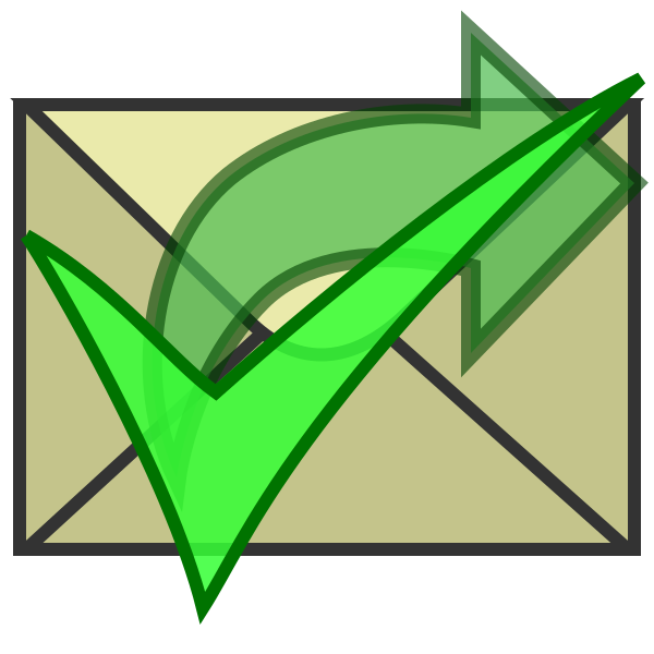 Mail Replied Svg File