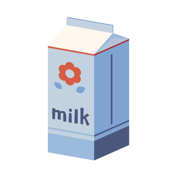 牛奶 Svg File