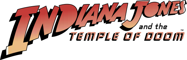 Indiana Jones Temple Of Doom Logo Svg File