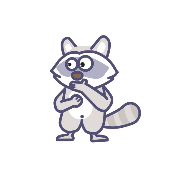 Raccoon Svg File