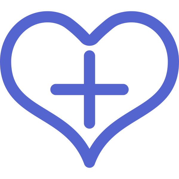 Sharp Icons Heart Cross Svg File