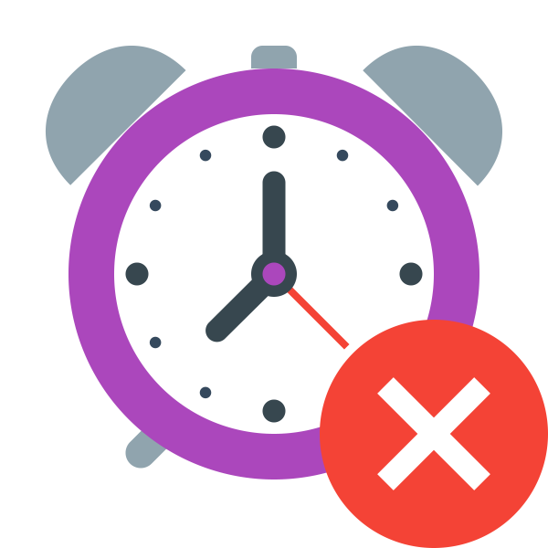 DeleteAlarmclock Svg File