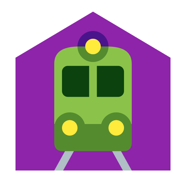 Railway Station Svg File