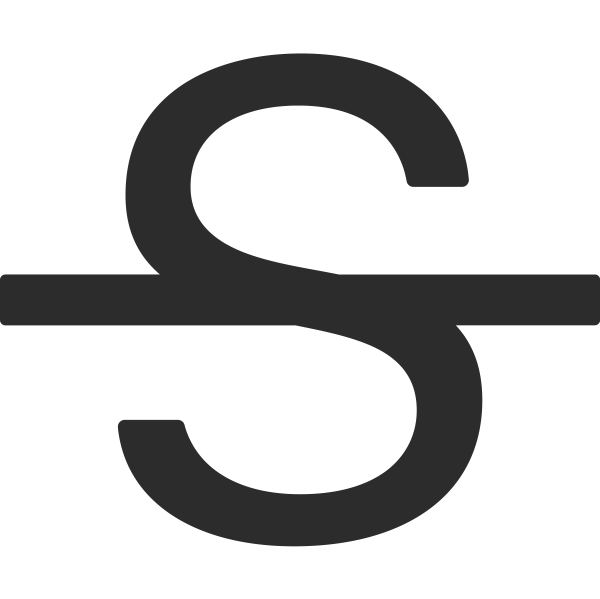 strikethrough Svg File