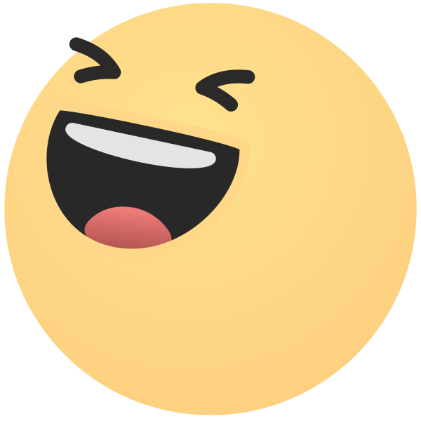 Emoji Emoticon Happy Laugh Smile SVG File Svg File