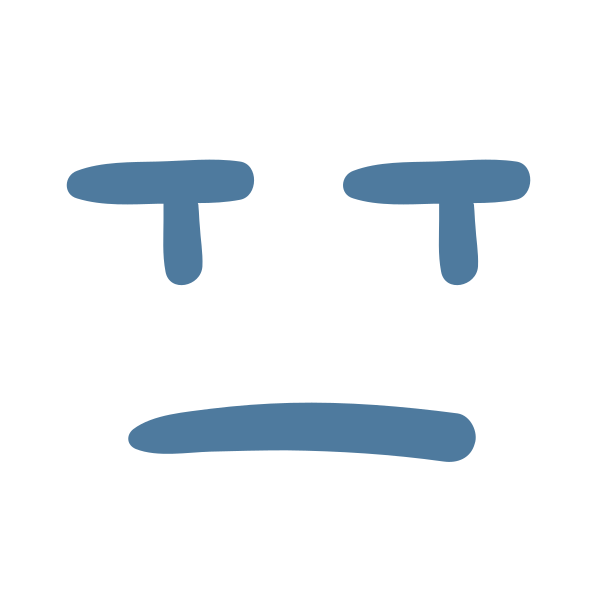 Angry Bored Emoji SVG File Svg File