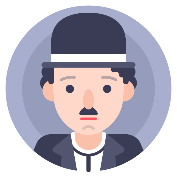 Actor Chaplin Comedy Svg File