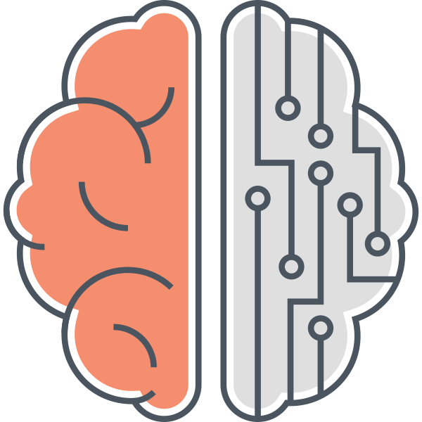 Brain Simulation Svg File