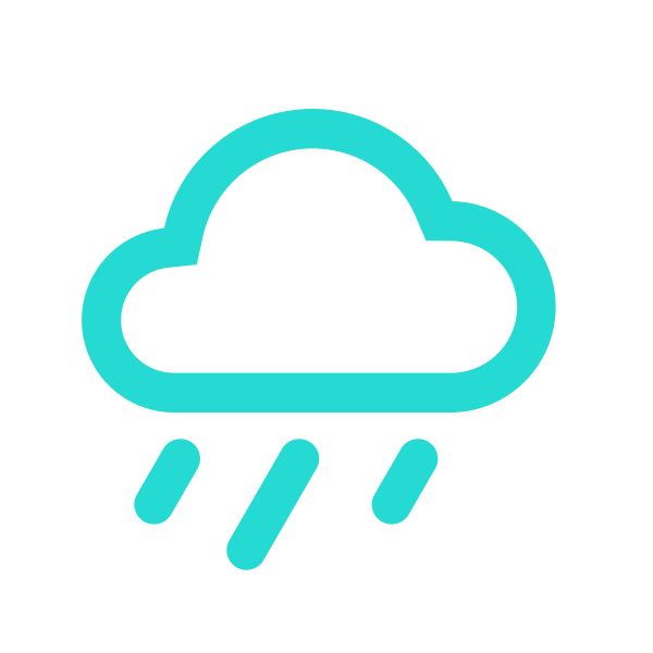 中到大雨 Svg File