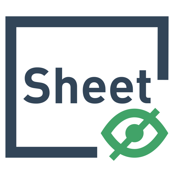 RPAExcelSheetHideTwoTone Svg File