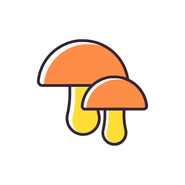 日常蘑菇 Svg File