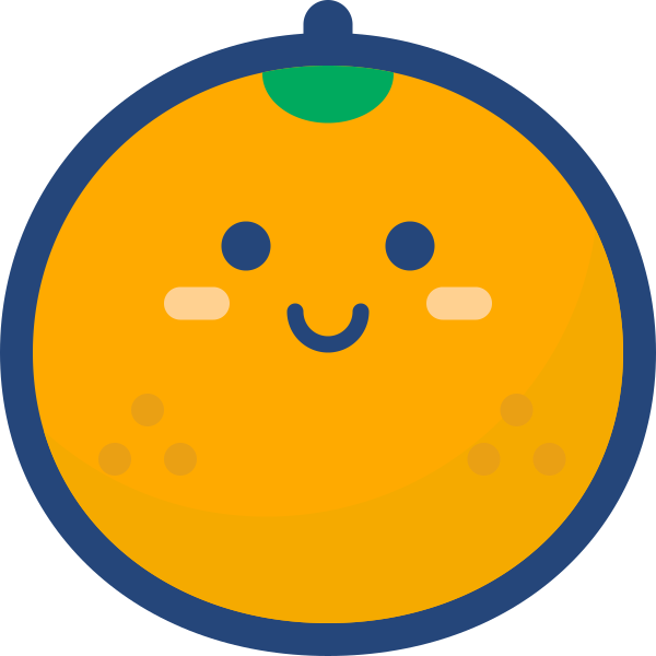 橙子 Svg File