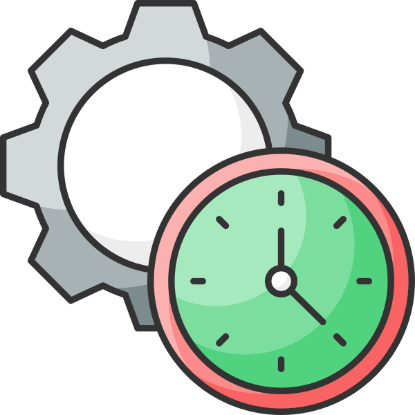Time Management Clock Svg File
