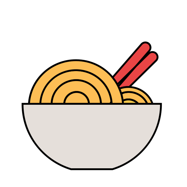 食物面条 Svg File