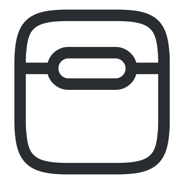 outlineairpod Svg File