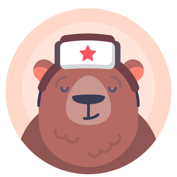 Animal Avatar Bear Svg File