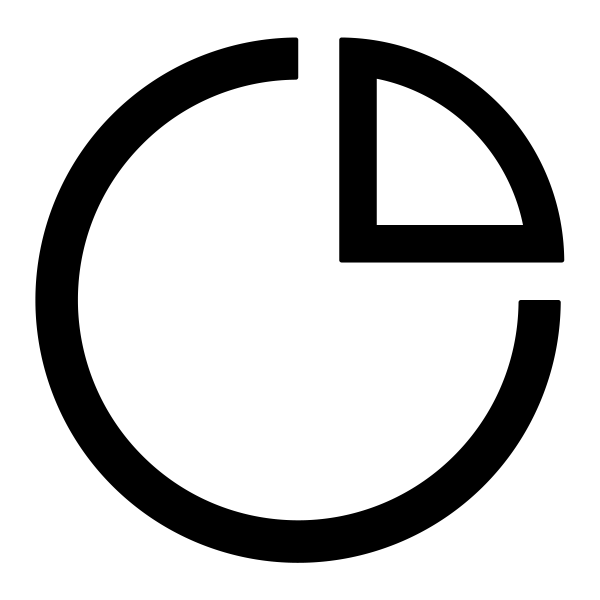 statisticalviewpiechartline Svg File