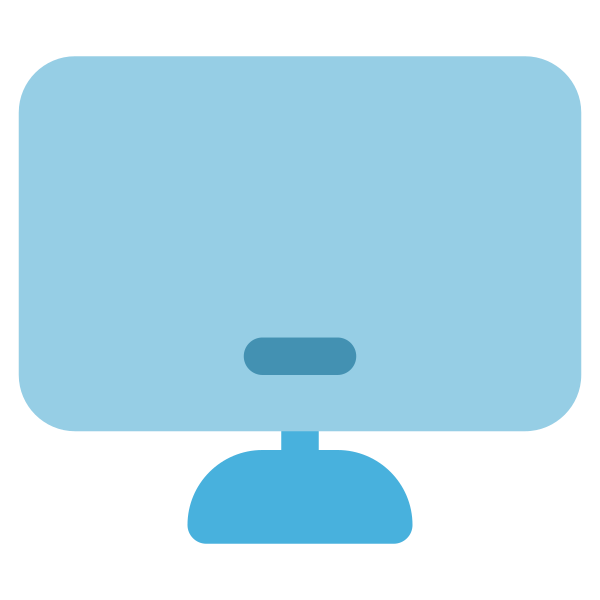 Computer Hardware Monitor Svg File