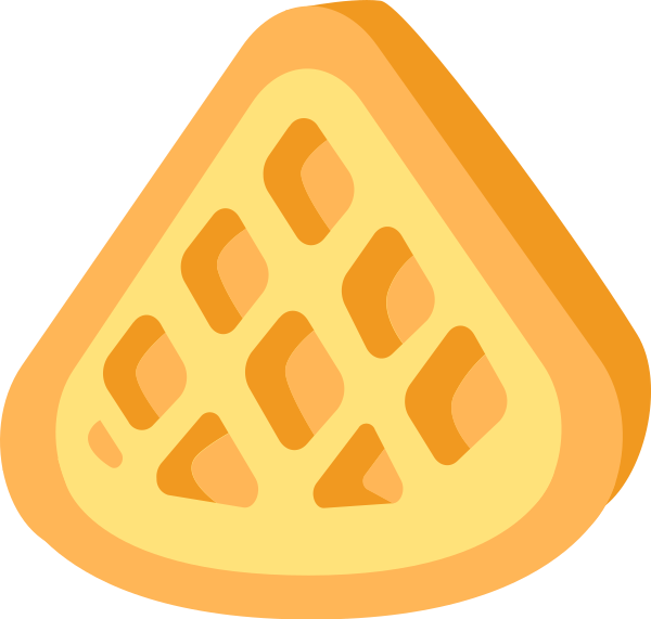 华夫饼 Svg File