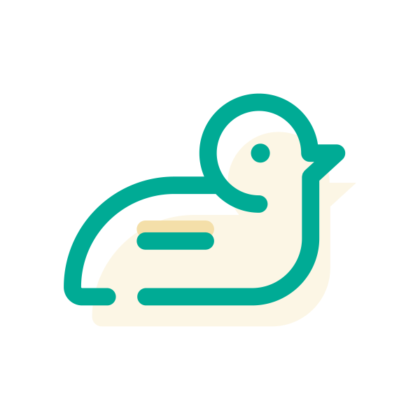 小鸭子 Svg File