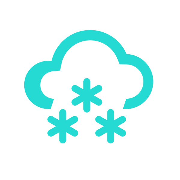 中到大雪 Svg File