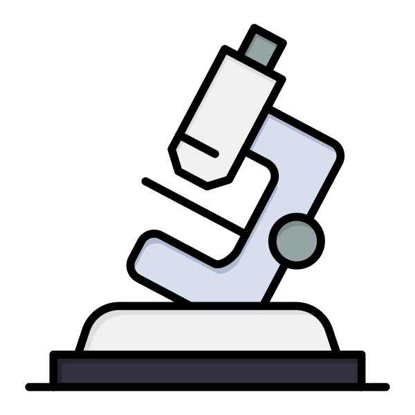 Lab Microsope Science Svg File