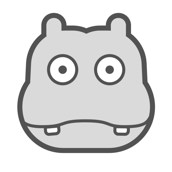 Hippo Svg File