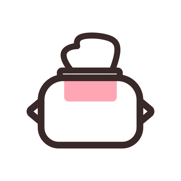 婴儿湿巾 Svg File