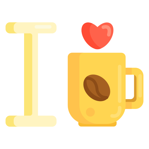 I Love Coffee Svg File