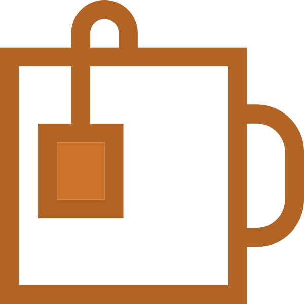 Icon Tea Coloured Svg File