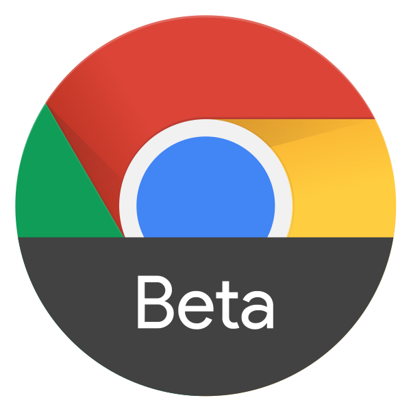 Chrome Beta Svg File