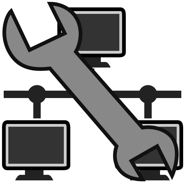 Preferences System Network Svg File