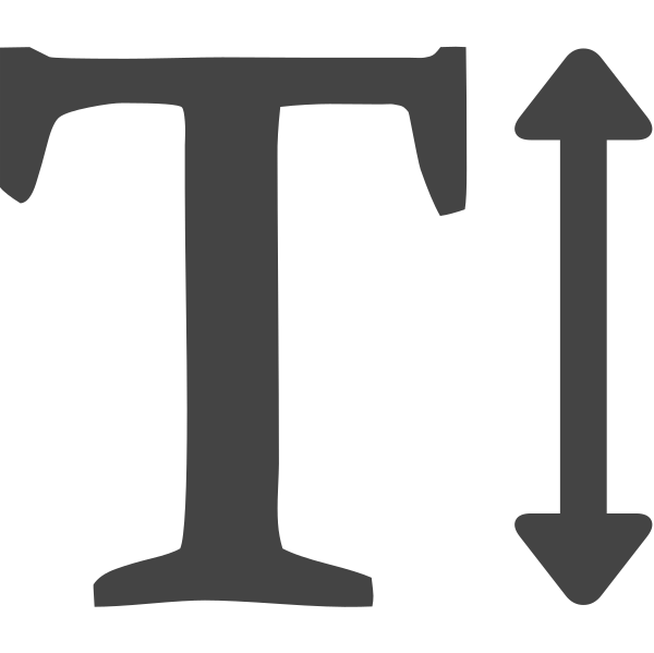 Text Height Svg File