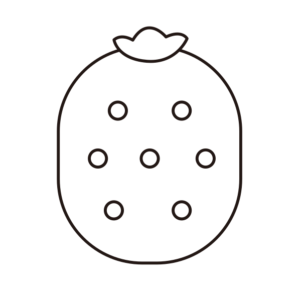 猕猴桃 Svg File