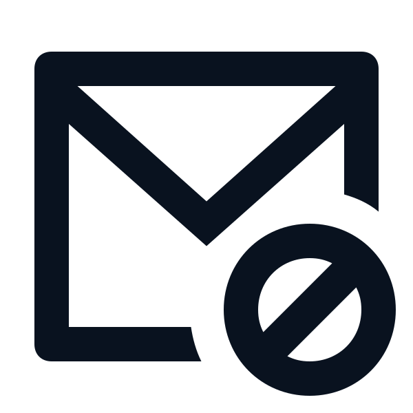 linemailforbid邮件禁止 Svg File