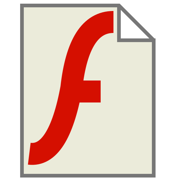 Application X Flash Video Svg File