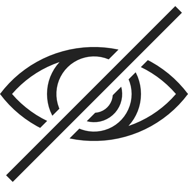 Ban Eye View Vision Alert Notification Svg File