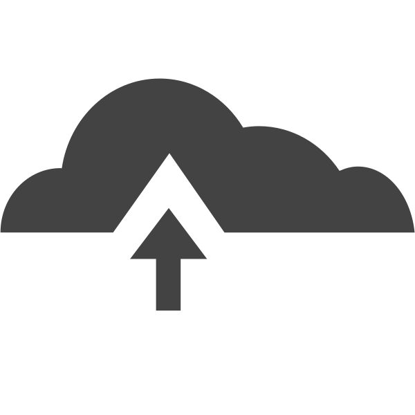 siglyphcloudupload Svg File