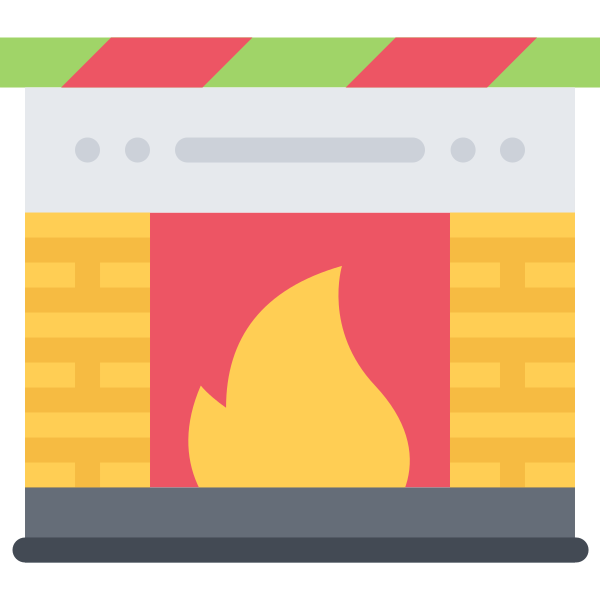 fireplace Svg File